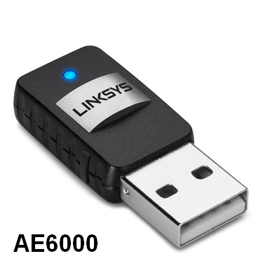 Linksys AE6000 Wireless-AC Mini USB Adapter v.5.01.29.0 Windows XP / Vista / 7 / 8 / 8.1 / 10 32-64 bits