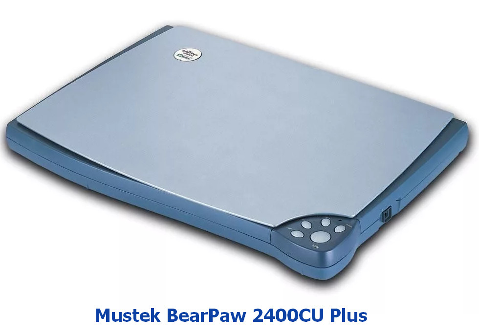 Mustek BearPaw 2400CU Plus Scanner Driver V1.2 Windows XP / Vista / 7 / 8 32-64 bits