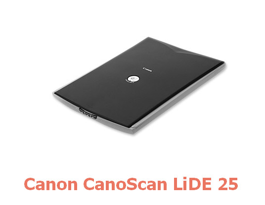 Canon CanoScan LiDE 25 Scanner Drivers v.11.012 Windows XP / Vista / 7 32-64 bits