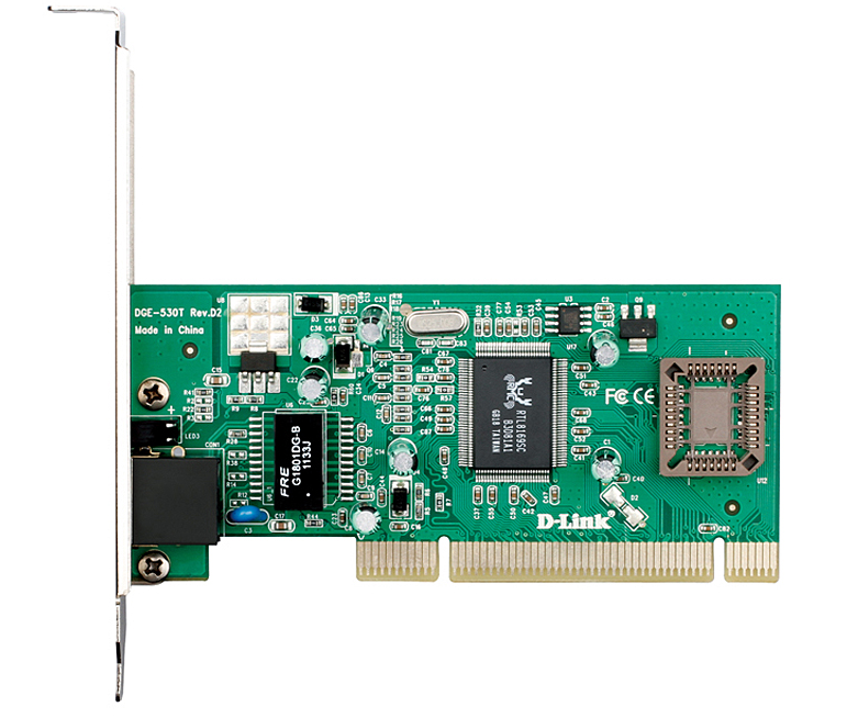 Драйвер сетевой карты D-Link DGE-530T Ethernet Adapter v.11.33 Windows XP / Vista / 7 / 8 / 8.1 / 10 32-64 bits