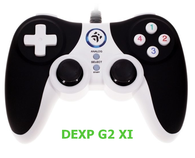 DEXP G2 XI GamePad Driver Windows 7 / 8 / 8.1 / 10 32-64 bits