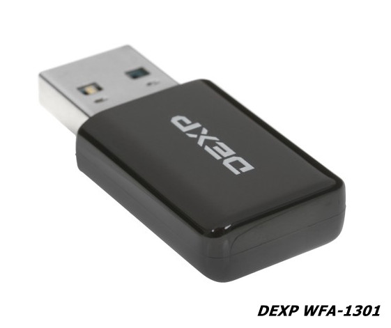 DEXP WFA-1301 USB Wi-Fi Adapter Driver v.1030.25.0701.2017 Windows XP / Vista / 7 / 8 / 8.1 / 10 32-64 bits