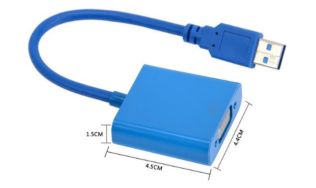 USB 3.0 to VGA Converter Adapter (FL2000) External Video Graphic Driver v.2.0.31231.0 Windows 7 / 8 / 8.1 / 10 32-64 bits