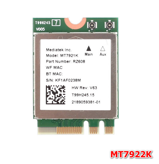 MediaTek MT7921 Wi-Fi 6/6E Wireless LAN Drivers v.3.03.00.0541 Windows 10 / 11 64 bits