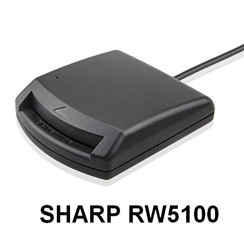 SHARP RW5100 USB Smart Card Reader Drivers v.1.0.0.9 Windows XP / Vista 7 32-64 bits