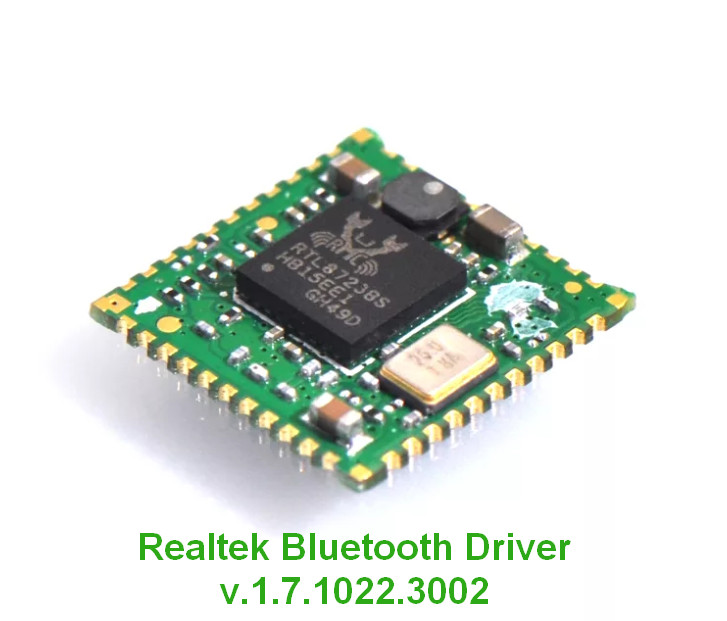Realtek Bluetooth Device Driver v.1.7.1022.3002 Windows 10 32-64 bits