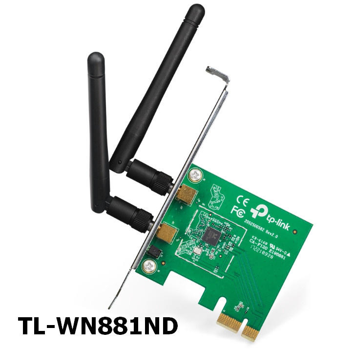 TP-LINK TL-WN881ND N300 PCI Wireless Adapter Driver Windows XP / Vista / 7 / 8 / 8.1 / 10 32-64 bits