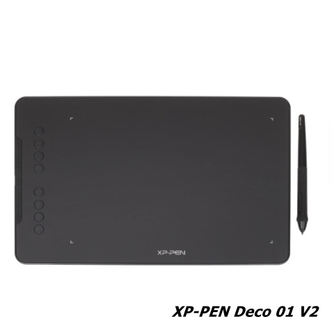 XP-PEN Deco 01 V2 Graphic Tablet Drivers v.3.2.2.21102 Windows 7 / 8 / 10 / 11 32-64 bits