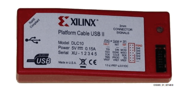 Xilinx Platform Cable USB II Driver v.2.0.0.3 Windows XP / Vista / 7 32-64 bits