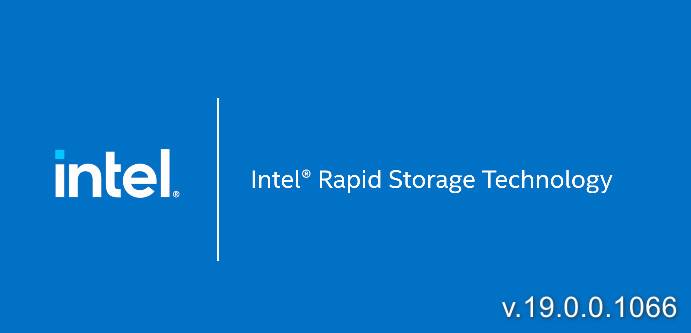 Intel Rapid Storage Technology (RST) Drivers v.19.0.0.1066.2 Windows 10 / 11 64 bits